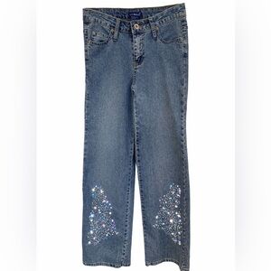 Y2K Girl Tribe Embellished Jeans